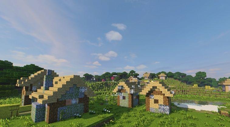 cual es la Semilla "Llanuras con una aldea abandonada" para Minecraft 1.15.1 / 1.14.4
