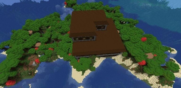 cual es la semilla Spawn en la Mansión de la Isla para Minecraft 1.16.5