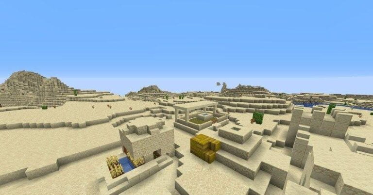 cual es la semilla pueblo con un templo oculto para Minecraft 1.16 / 1.15.2 / 1.14.4
